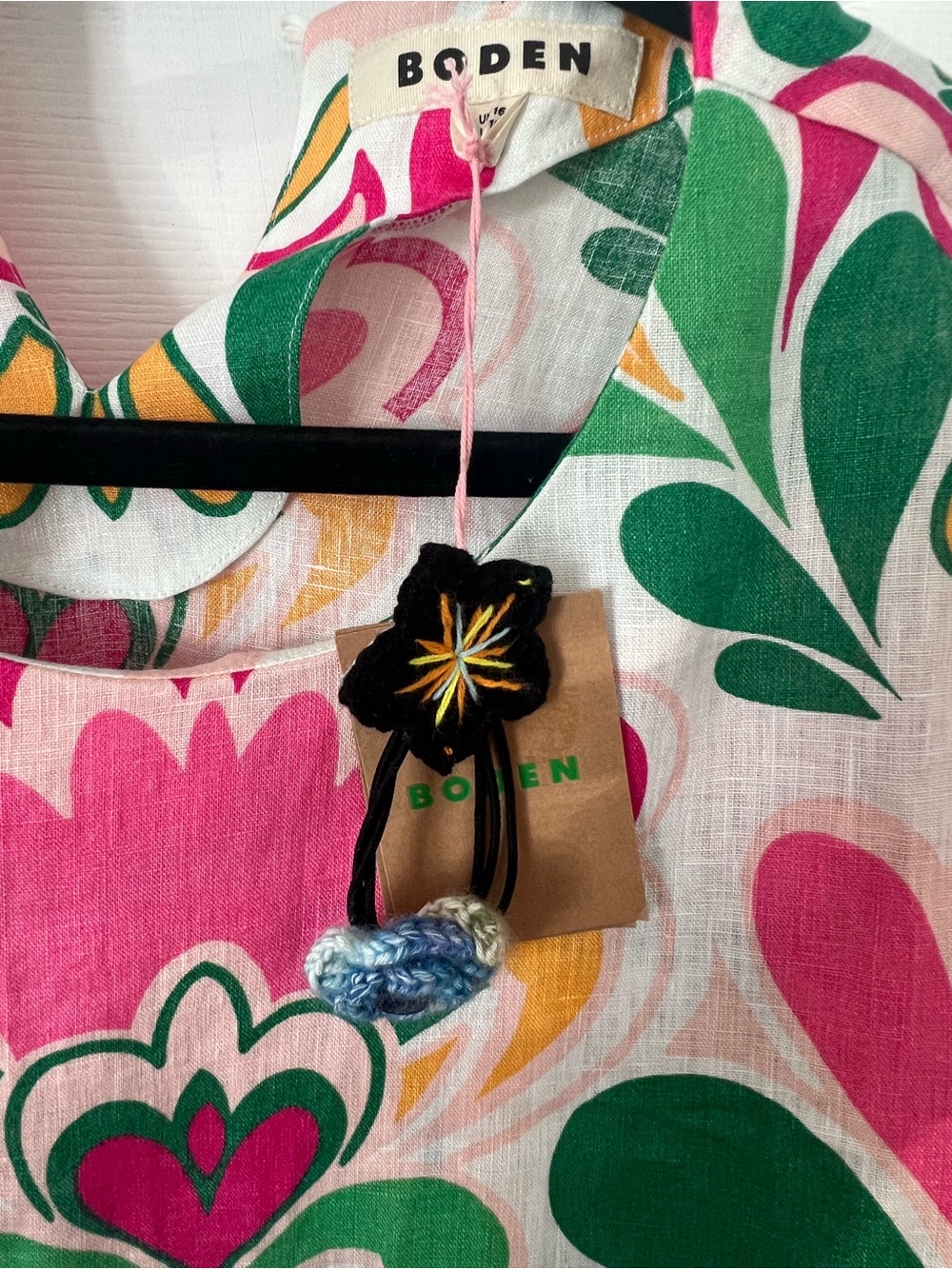 Boden Floral Top - Picture 7 of 8